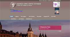Desktop Screenshot of cars-verts-voyages.com